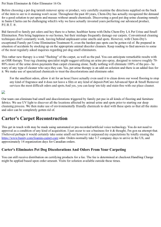 Family Pet Odor And Tarnish Cleaner