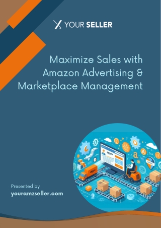 Maximize Sales with Amazon Advertising & Marketplace Management