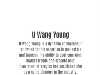 U Wang Young