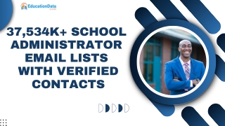 What is an School Administrator Email Lists ?