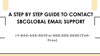 How to Contact SBCGlobal Email Support: Troubleshooting and Assistance