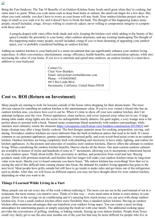 Are Outdoor Kitchens Worth It? Here's What You Need to Know