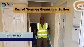 End of Tenancy Cleaning in Sutton – Stress-Free Move-Out with a Spotless Finish