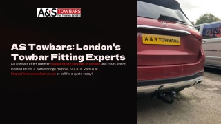 Towbar Fitting London