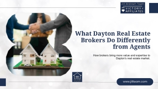 What Real Estate Brokers in Dayton Do Differently from Agents.