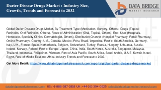 Global Darier Disease Drugs Market