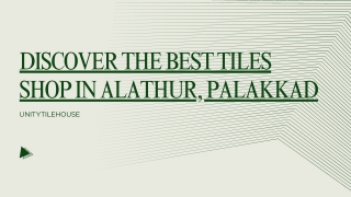 Tiles Shop in Alathur, Palakkad (1)