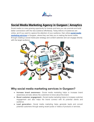 Social Media Marketing Agency in Gurgaon | Amaytics