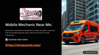 Mobile Mechanic Near Me