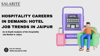 Hospitality Careers in Demand Hotel Job Trends in Jaipur