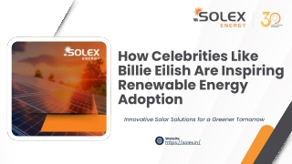 How Celebrities Like Billie Eilish Are Inspiring Renewable Energy Adoption