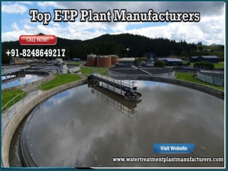 ETP Plant Manufacturers in Vizag