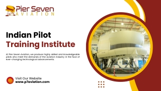 Best Indian Pilot Training Institute – Pier Seven Aviation