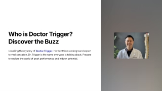 Is Doctor Trigger the Next Big Thing?