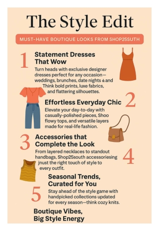 The Style Edit: Must-Have Boutique Looks from Shop25South