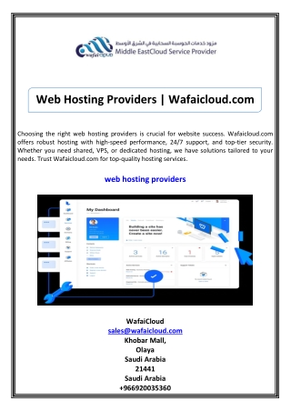 Web Hosting Providers Wafaicloud.com