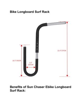 Bike Longboard Surf Rack