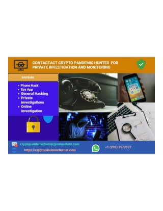 How Crypto Pandemic Hunter Helped Me Uncover the Truth about My ex Infidelity.