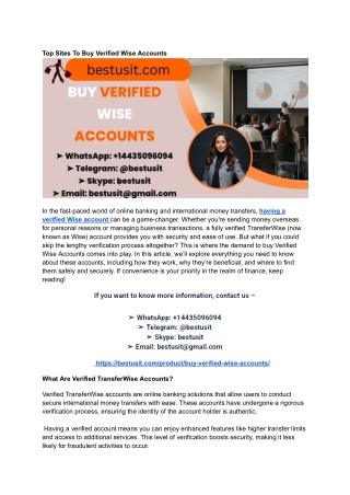 How To Verify, A TransferWise Account_