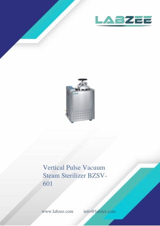 Vertical-Pulse-Vacuum-Steam-Sterilizer