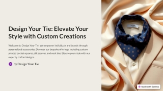 Design-Your-Tie-Elevate-Your-Style-with-Custom-Creations