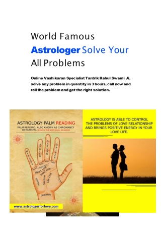 Online Vashikaran Expert - Tantrik baba