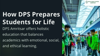 How DPS Prepares Students for Life ?
