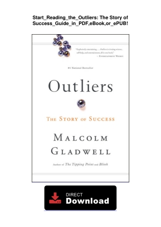 Start_Reading_the_Outliers: The Story of Success_Guide_in_PDF,eBook,or_ePUB!