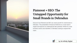 Pinterest   SEO: The Untapped Opportunity for Small Brands in Dehradun