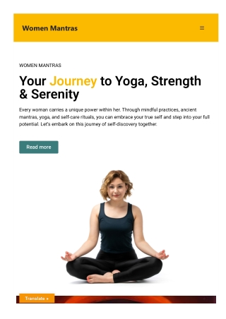 Yoga & Wellness for Mind & Body"