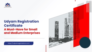 Udyam Registration Certificate_ A Must-Have for Small and Medium Enterprises