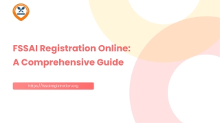 FSSAI Registration Online