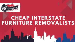 Reliable & Cheap Interstate Furniture Movers – Get a Free Quote