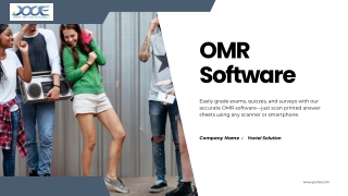 OMR Sheet Checking Software: Turning Manual Grading into a Thing of the Past