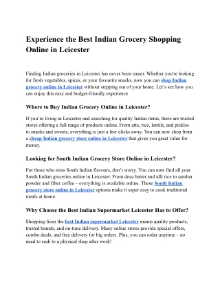Lakshmi Stores – Indian Grocery Online in Leicester
