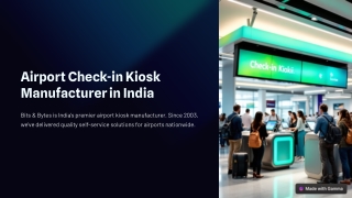 Airport-Check-in-Kiosk-Manufacturer-in-India