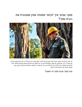 How to Find a Trustworthy Tree Surveyor in Your Area