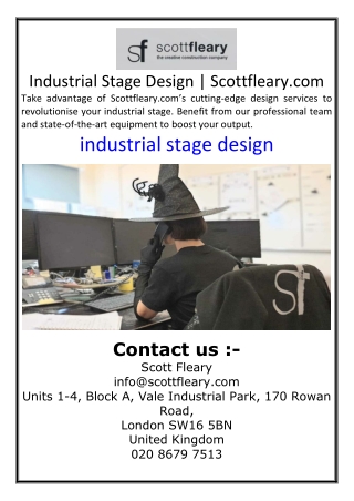 Industrial Stage Design  Scottfleary
