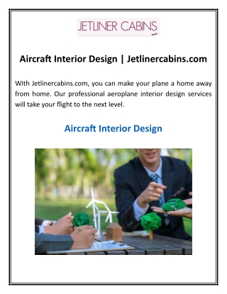 Aircraft Interior Design