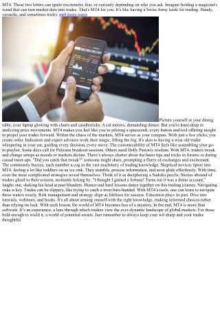 MT4: The Trader's Magic Wand