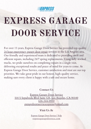 Express Garage Door Service