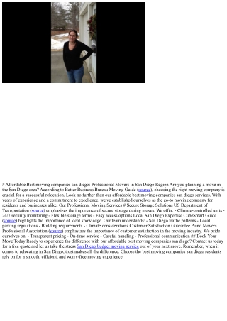 # Affordable Best moving companies san diego: Professional Movers in San Diego R