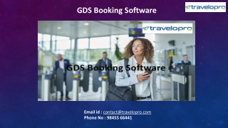 GDS Booking Software