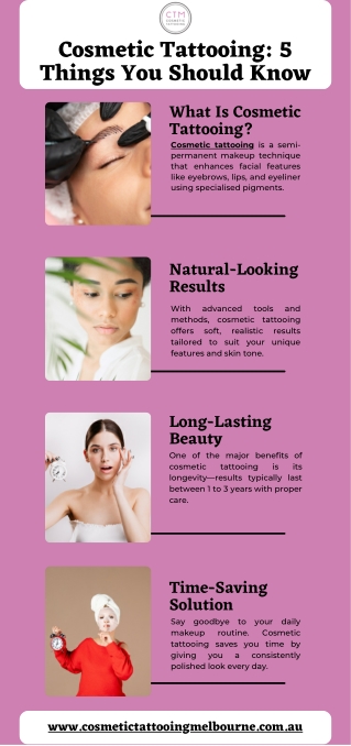 Cosmetic Tattooing 5 Things You Should Know