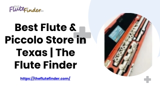 Best Flute & Piccolo Store in Texas  The Flute Finder