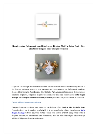 Faire part de naissance garçon original à personnaliser