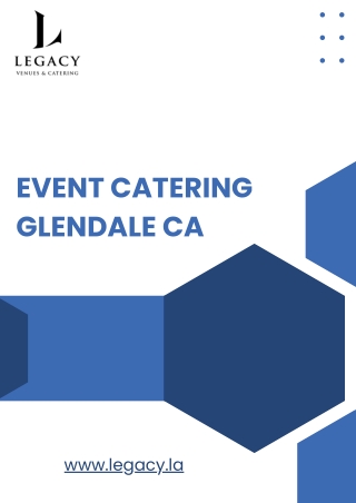 Book Now Top Event Catering in Glendale CA