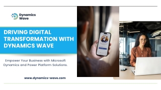 Driving Digital Transformation with Dynamics Wave