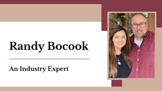 Randy Bocook - An Industry Expert
