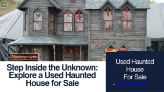 Used Haunted House for Sale  Buy Spooky Real Estate Today